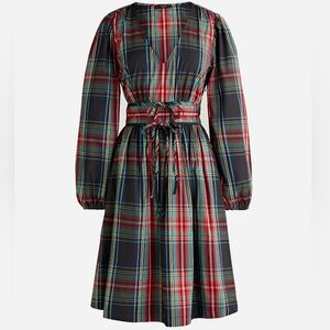 J.CREW Collection Dress Holiday Stewart Tartan New With Tag